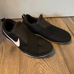Nike Free Training slip on shoes.